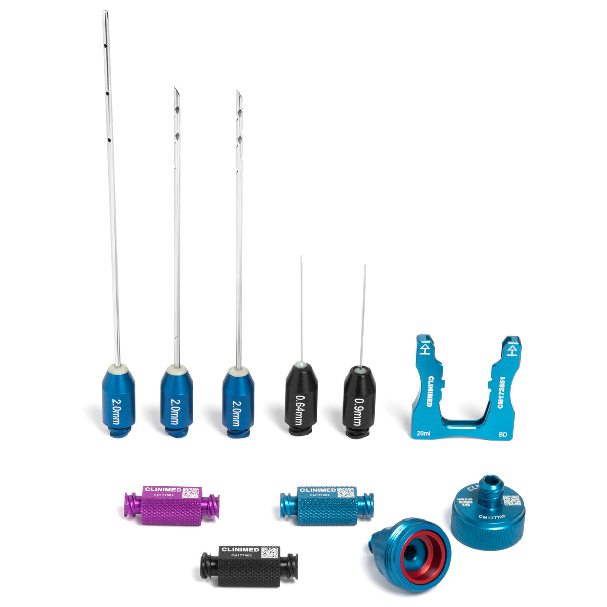CLINIMED Soft Foot cannula set for fat grafting to the foot